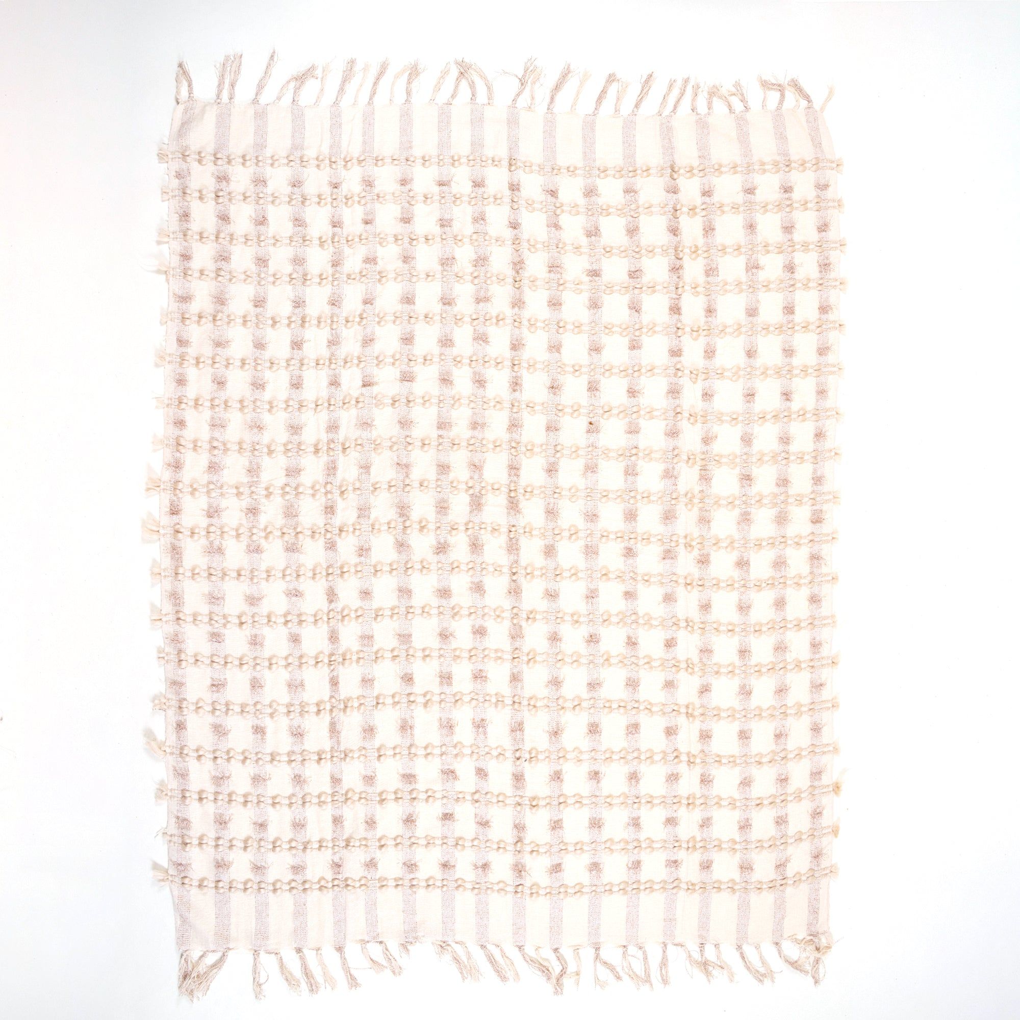 Woven Cotton Throw Blankets